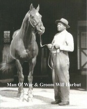 1920 - MAN O&#39; WAR and Groom Will Harbut - 8&quot; x 10&quot; - £15.93 GBP