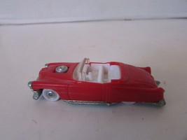 MATTEL HOT WHEELS 1993 RED CONVERTIBLE VINTAGE CAR MADE IN CHINA H2 - $3.62