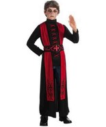 Deluxe Gothic Priest Boys Red Black Robe Costume, Rubies 881447 - £18.34 GBP
