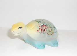 Fenton Glass Crystal Hermit Crab Turtle Figurine Ltd Ed #18/26 M. Kibbe - £137.44 GBP