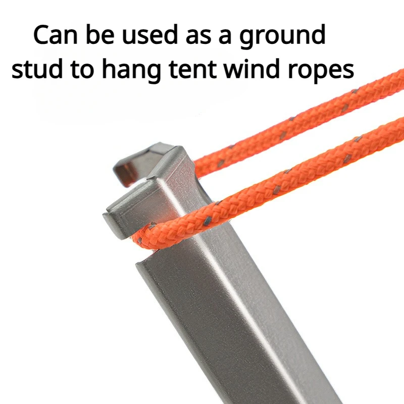 Titanium Camping Shovels Outdoor Compact Poop Shovel Trowel Ultralight