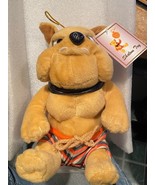 Shalom Toy 8&quot; Plush Bulldog In Bathing Suit *NEW w/Tags* x1 - $261.25 MXN