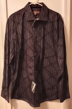 New Men’s Black Pronto Uomo Dress Shirt (Sz 2XL) - £17.34 GBP