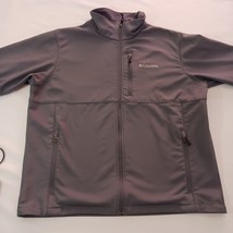 Columbia Ascender Soft Shell Gray Full Zip Jacket WM6044 Men's Size X-Large image 15