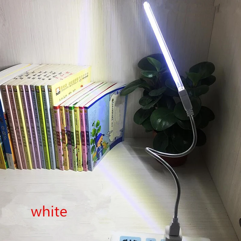 1Pc 5V 12W USB LED Night Light 24 LEDs USB Reading Table Lamp Book Lights - $12.17+