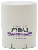 Schmidt&#39;s Lavender + Sage Natural Deodorant Stick Travel size .7 oz *Twin Pack* - £10.17 GBP