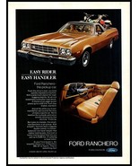 1973 HOT ROD Magazine Car Print Ad - Ford &quot;Ranchero&quot; 500, GT, Squire A5 - £7.76 GBP