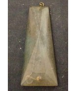 Nice Vintage Hanging Crystal Piece, GOOD COND, TAPER SIZE - BEAUTIFUL PRISM - £5.44 GBP