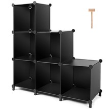 Cube Storage 6-Cube Closet Organizer Storage Shelves Cubes Organizer Diy... - $42.99