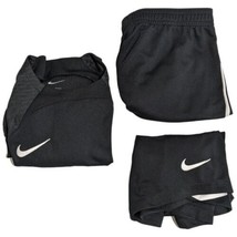 Kids Nike Athletic Shorts and Shirt Boys Youth Medium (Lot of 3) Black - £28.73 GBP