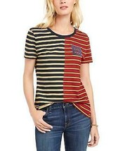 Tommy Hilfiger Striped Patch-Pocket T-Shirt, Size XS - £23.74 GBP