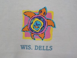 INFANT/TODDLER White One Pc 24 Mths Colorful Silk Screened Turtle Wis Dells Nwot - £6.33 GBP