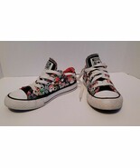 Converse All Star My Little Pony Rainbow Skulls Sneakers Junior Size 12 - $853.05 MXN