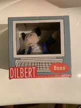 Vintage Dilbert Character Gund #4589 Boss New In Box - $12.16
