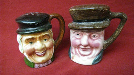 Vintage Japan Toby Mug Salt &amp; Pepper Shakers #4 - £14.99 GBP