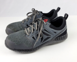 Reebok RB4252 ZPrint Gray EH Steel Toe Lace-Up Work Sneaker Shoes Men&#39;s ... - $21.77