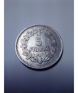 France 5 francs 1947 coin Free Shipping - £2.72 GBP