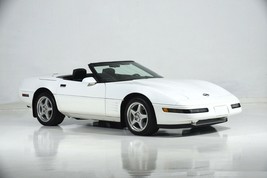 1991 Corvette Vert White 24 X 36 INCH POSTER, classic - $20.56