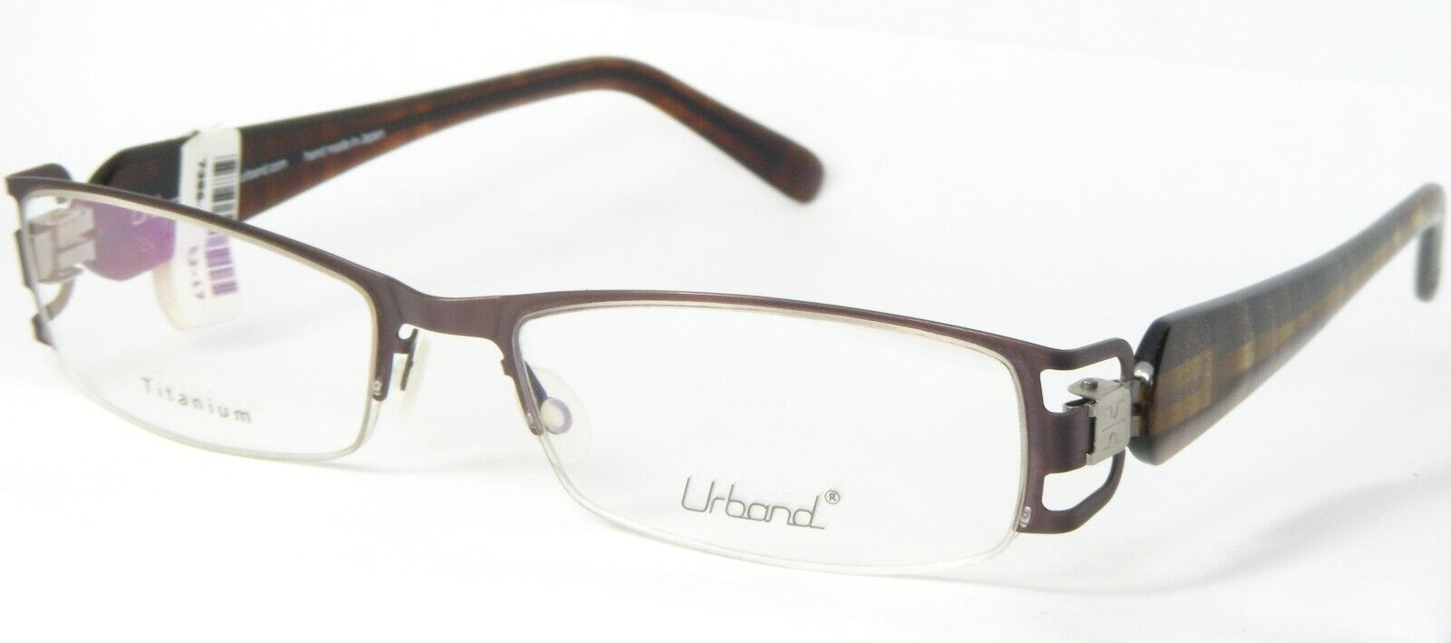 Gafas Urbanas Signal 31 Marrón Malva Titanio 53-17-140mm Japón - $136.70