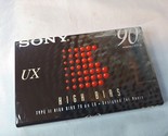 Sony UX 90 Type II High Bias Cassette Tape NEW FACTORY SEALED - $9.85