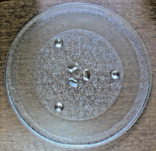 11.25&quot; GE WB49X10034 Microwave Turntable Glass Tray Plate Gently Used Clean - $29.39
