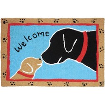 Welcome Dogs JB-SE017 Mom and Baby Puppy Jellybean Rug 20 x 30 Machine W... - $844.35 MXN