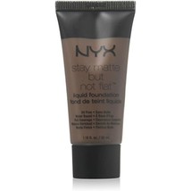 Nyx Professional Makeup Stay Matte But Not Flat Liquid Foundation, Deep Dark, - $11.77