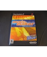 Music Maker Magix Playstation 2 PS2 Video Game Manual Case Black Label - £11.07 GBP