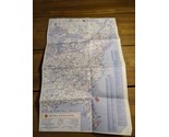 Vintage 76 1975 Eastern United States Map - £16.65 GBP