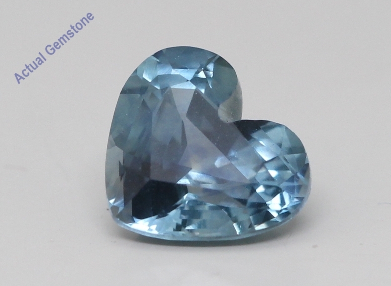 Heart Natural Mined Loose Sapphire Montana USA (1.86 Ct Blue SI2 Clarity) Item image 3