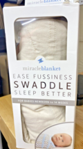 Miracle Blanket Beige Swaddle-NEW - $19.79