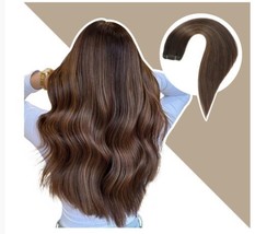 Jerriess Sew in Hair Extensions Real Human hair, Double Drawn Weft Hair... - $36.14