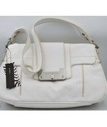 Dana Buchman Designer White Patti Purse Handbag Shoulder Bag - £15.72 GBP