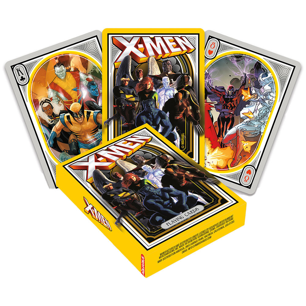 Aquarius Marvel X-Men Playing Cards - $21.70