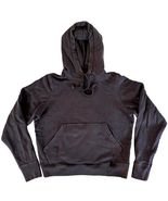 Last Heavy Men&#39;s Charcoal Heavyweight Cotton Hoodie Made in USA Size Small - $84.99
