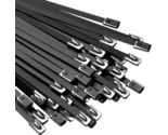 Metal Zip Ties: 95 Pcs, 19.7 Inches, Heavy Duty Stainless Stee - $32.08