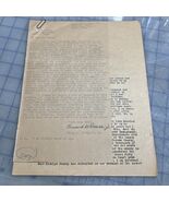 Political Letter Beaumont Texas Jefferson County Letter complaint Respon... - $24.55 CAD