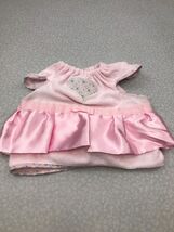 Costume Pink Dress With Heart Dog Puppy Jacket Halloween Costume KG - $12.38