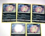 pokemon cards lot of 5 cards A1 spiritomb hp70 - $1.25