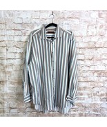 Etro Men’s Striped Button Down Shirt Size 46/US XXL - $54.14 CAD