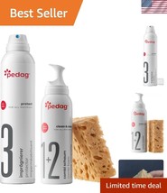 Unisex Leather/Suede Care Kit - Foam Cleaner and Waterproofing Spray, 3 ... - €37,54 EUR