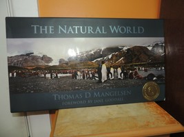 The Natural World Autographed Thomas Mangelsen 2007 1st Ed HC DJ Coffee Table - £90.19 GBP