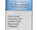 Fair Skin Ultra Potent 2% Hydroquinone Skin Brightening Cream (New/Sealed) - $20.99