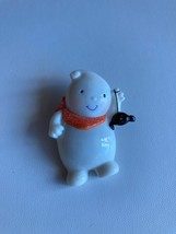 Hallmark Halloween Ghost Holding A Spider Pin Light Up Pin Works - $15.00