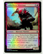 Emberhorn Minotaur - Foil - Amonkhet Edition - 2017 - Magic The Gathering - $1.99