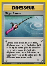 M) Pokemon Dresseur Mega Canne French Nintendo GAMEFREAK Card 103/111 - $1.97