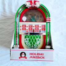 Mr. Christmas RETRO LED ILLUMINATED Holiday Jukebox Plays 8 Classic Song... - $39.59