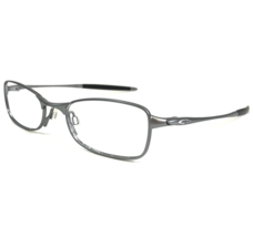 Vintage Oakley Eyeglasses Frames O6 11-817 Mercury Matte Razor Wire 51-19-140 - £54.42 GBP