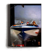 Rare 1966 Batman Robin Batboat Production Framed Vintage Photo. Big Giclée Print - £15.33 GBP