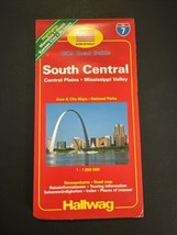 Rand McNally USA Road Guide South  Central Hallwag  - Central Plains &amp; More 2012 - £10.99 GBP